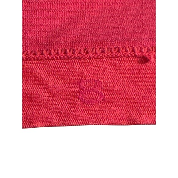 Lululemon Swiftly Tech Long Sleeve Shirt Womens Size 8 Red Lightweight Seamless - Picture 2 of 6